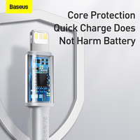 Baseus 20W kabel USB C dla iPhone 13 12 11 Pro Max XR 8 PD szybkie ładowanie dla iPhone kabel ładowarki dla MacBook iPad typ C kabel 5
